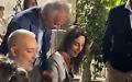 La giornalista del Tg1 Giorgia Cardinaletti a Foligno gioca a Filomena