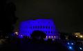 Colosseo illuminato di blu per giornata internazionale delle vittime del dovere