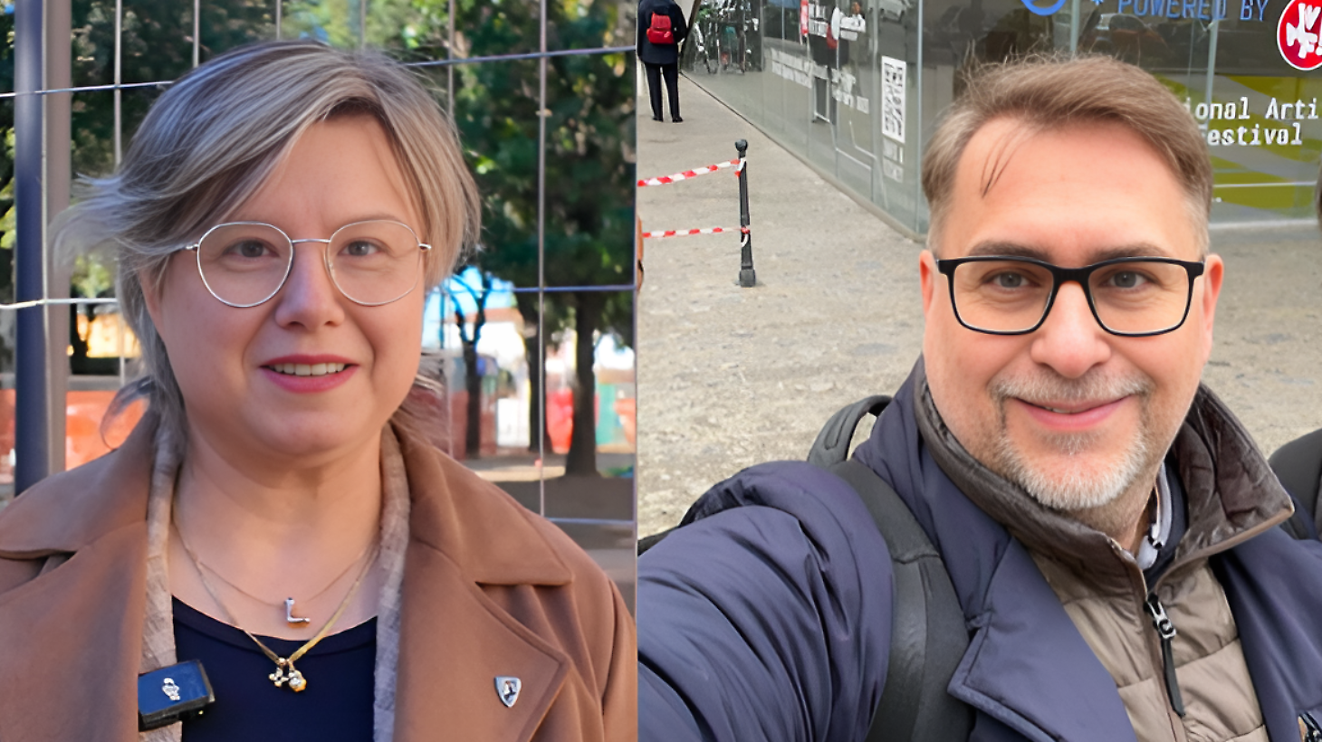 Lucia Tanti e Marcello Comanducci