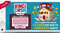VinciCasa, colpo a Citt&agrave; di Castello: giocatore azzecca la quaterna e si aggiudica un immobile e 200 mila euro
