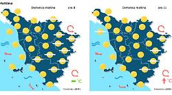 Meteo Toscana, nel weekend torna il sole, ma temperature notturne ancora in calo. Le previsioni