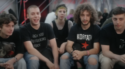 Arezzo, X Factor 2024: il gruppo Punkcake supera le audizioni davanti ai giudici Achille Lauro, Jake La Furia, Manuel Agnelli e Paola Iezzi