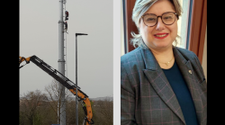 Arezzo, il Comune ritira il permesso per l'antenna della telefonia. Lucia Tanti: "Passo avanti e non indietro"
