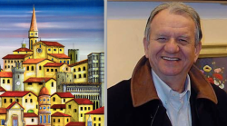 Arezzo, lutto nel mondo dell'arte: è morto il pittore naif Zenone (Emilio Giunchi)