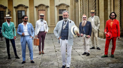 Arezzo, una vita da Dandy: Augusto Ferretti e i suoi 40 mila follower.  Il movimento, Alessio Ginestrini, Stefania Severi e i days della solidarietà