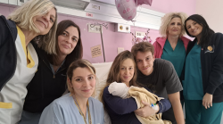 Arezzo, è Ginevra la prima nata del 2025. All'ospedale San Donato fiocco rosa alle 9.57