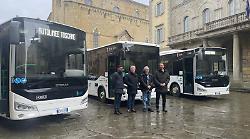 Arezzo, in arrivo 5 nuovi autobus. Telecamere per la videosorveglianza a bordo di tutti i mezzi di Autolinee Toscane