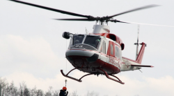 Abitazioni isolate dalle frane, operazione con Drago 57: evacuati dodici persone e due animali domestici