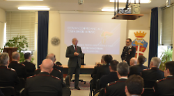Arezzo, il prefetto Di Nuzzo in visita al comando provinciale dei carabinieri