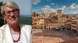 Piazza Grande mi accolse e mi conquistò. Io al lavoro nella squadra del Corriere per dare voce alle vallate