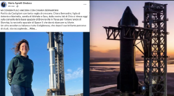 Spazio, Chiara Bernardini nel team di Elon Musk: l'orario del lancio della navicella Starship, come seguirlo e il saluto del sindaco