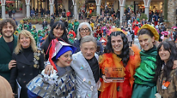 Foiano, il cantiere Bombolo vince il contest delle Mascherate 2025 al Valdichiana Village