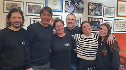 Antonio Conte ad Arezzo. Fine settimana tra cibo, amici e una visita da don Alvaro