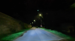 Bolide sul cielo di Molinelli ripreso con la telecamera dell'auto