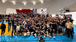 Il Club Arezzo festeggia la promozione in serie B