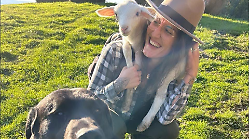 Arezzo, Caterina Blasi difende i lupi e studia da pastore: "Le due specie possono convivere"