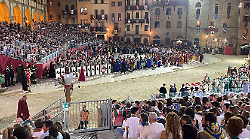 Francobollo dedicato alla Giostra del Saracino nella serie dedicata alle manifestazioni storiche