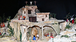A Camucia in chiesa c'è il presepe di Pasqua realizzato anche con l'intelligenza artificiale