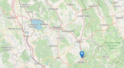 Terremoto, scossa di magnitudo 3.6. Epicentro nel territorio di Spoleto