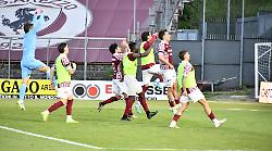 Pattarello show, trascina l'Arezzo alla vittoria. Ma per il quarto posto tutto rimandato