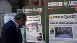 Quaranta anni di Corriere di Arezzo, la mostra storica è un successo e viene prorogata fino al 2 giugno