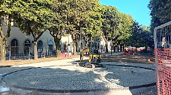 Sprint lavori ai giardini Porcinai: parte la pavimentazione dei vialetti. Il punto dell'assessore Casi