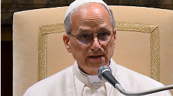 Il messaggio di Papa Leone XIV all'inizio dei funerali di Gianni e di Giulia, le vittime dell'A1