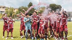 L'Arezzo a valanga sul Trapani vince i play off e sale nel campionato Primavera 3