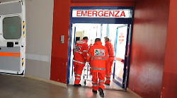 Incidente lungo la E45: motociclista trentenne soccorso e trasferito in ospedale a Sansepolcro