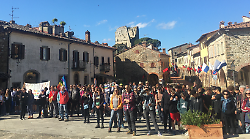Da Civitella a San Pancrazio: 200 studenti alla Marcia per la pace