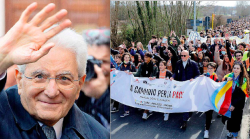 Il giorno di Mattarella a Rondine: prima dal Papa poi nel borgo della pace. La marcia, il festival, i giovani
