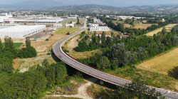 Inaugurato il nuovo ponte sul Tevere. Opera strategica per i collegamenti con la Valtiberina