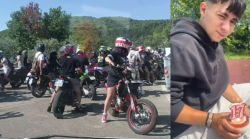 Ciao Lorenzo: palloncini bianchi, moto e lacrime al funerale del 17enne. Messaggio del vescovo ad una comunità addolorata