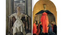 Nel dipinto Silvana Cenni di Casorati l'eco del grande maestro Piero della Francesca
