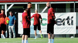 L'Arezzo prende forma, mister Bucchi soddisfatto e martedì che amichevole con il Napoli campione d'Italia