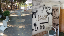 Vandali al Villaggio del Giovane: danni, scritte, dispetti nel luogo di aggregazione