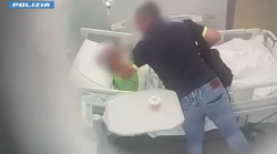 Botte alla mamma sul letto d'ospedale: l'uomo ancora in carcere e il gip sente la donna
