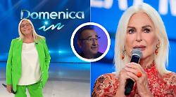Loretta Goggi senza filtri a Domenica In: "Largo ai giovani, ma quali?" e il gelo su Carlo Conti