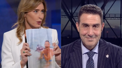 Lo Stato delle Cose, pesci in faccia: Maria Elena Boschi sfida Roberto Vannacci a colpi di cernia. Giletti: "Vediamo chi cucina meglio"