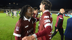 In 30 scatti la sesta vittoria dell'Arezzo: il 3 a 1 in rimonta con il Carpi in uno stadio tutto amaranto. Le foto