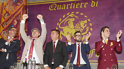 Porta del Foro in festa: in 1.650 alla cena della vittoria