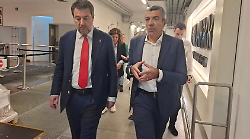 Matteo Salvini, la fede nuziale, il ponte Toscana - Lombardia e la stazione alta velocità a Creti 