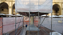 La Colonna infame torna in Piazza Grande, ma è una copia. Nuova collocazione per l'originale