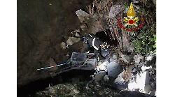 Istrice rimane bloccato in un isolotto nell'Arno sorpreso dalla piena: recuperato e salvato da vigili del fuoco