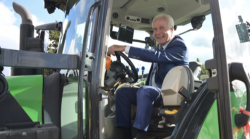 Il presidente Eugenio Giani sul trattore al campo prova di Cesa: "Accrescere la sicurezza". E annuncia iniziative della Regione 