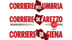 Oggi la testata del Corriere di Arezzo in rosso per il 25 novembre: un segno per richiamare l’attenzione sulla violenza contro le donne