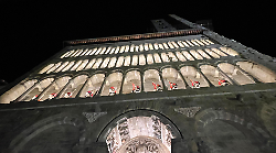 Splende la Pieve dopo il restauro della facciata. Da Patrizio Bertelli donazione di un milione di euro per i lavori