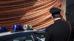 Maxi furto di rame da 250 mila euro, smantellata la banda. In tre finiscono in manette