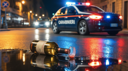 Ubriaco fradicio disturba alla festa, i carabinieri lo riportano a casa e lui li prende a pugni: arrestato