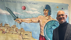 L'assessore al bilancio Merelli dona un suo dipinto al Comune: "Lascio una traccia del mio passaggio"